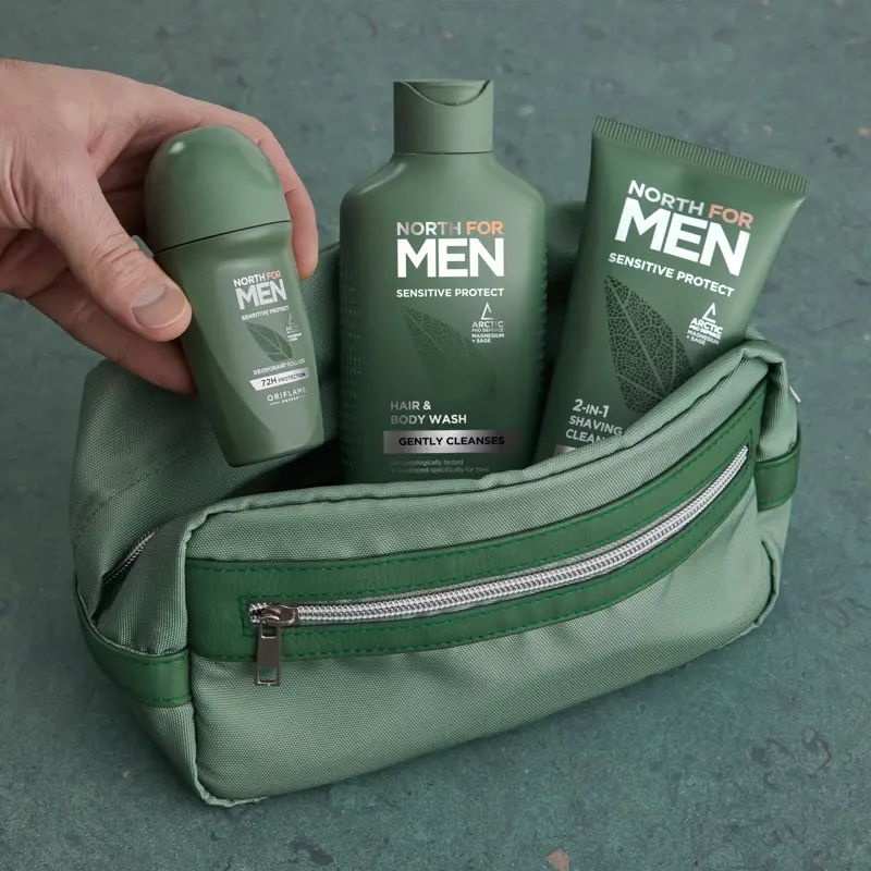 Lăn khử mùi North For Men Sensitive Protect Deodorant Roll-On 4 Lăn khử mùi North For Men Sensitive Protect Deodorant Roll-On 4
