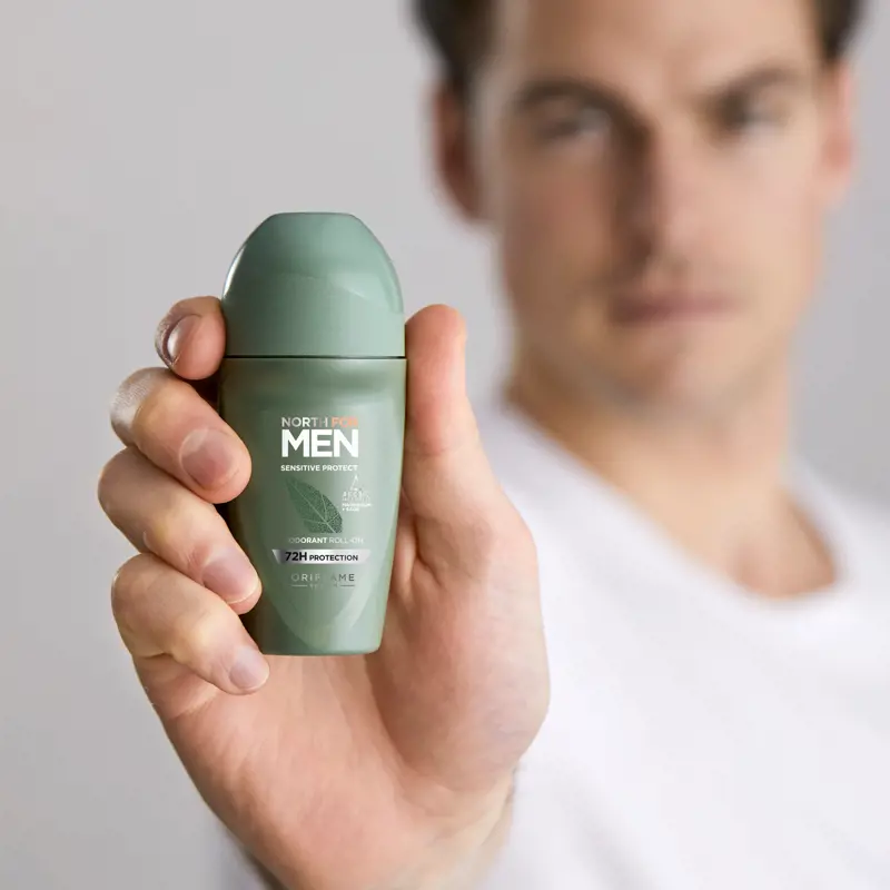 Lăn khử mùi North For Men Sensitive Protect Deodorant Roll-On 5