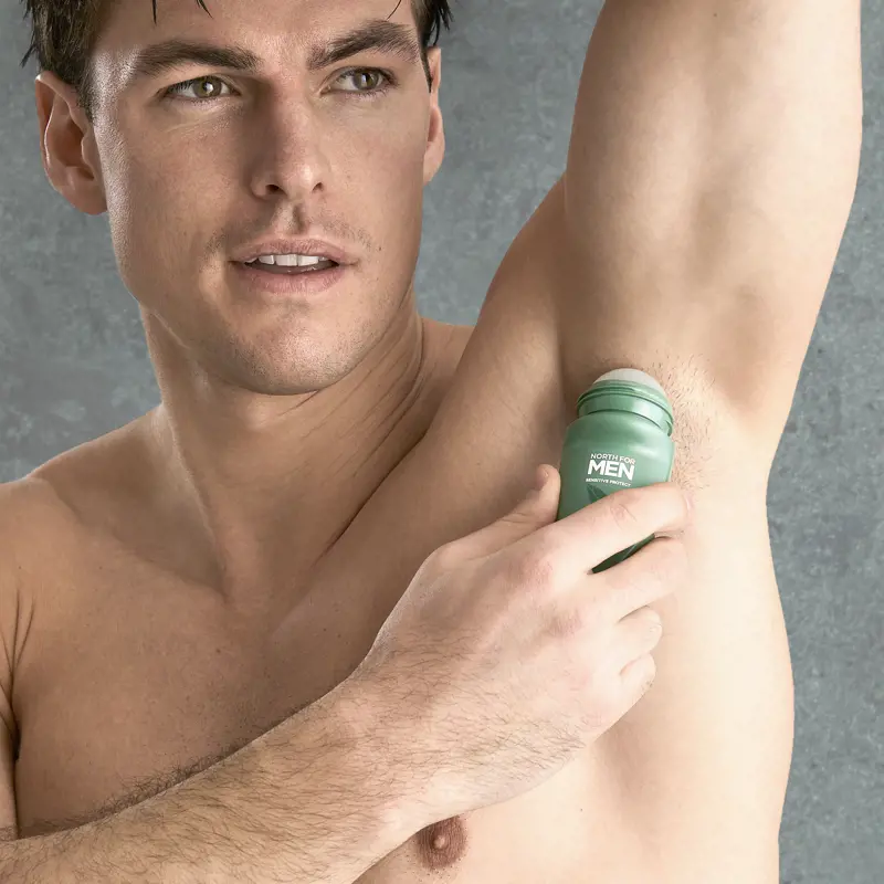 Lăn khử mùi North For Men Sensitive Protect Deodorant Roll-On 6