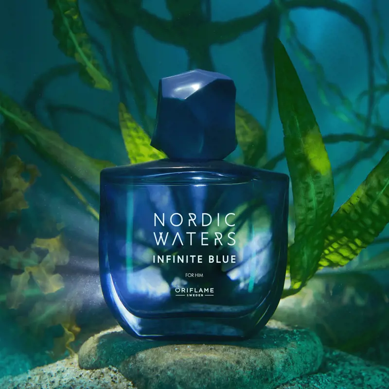 Nước hoa nam Nordic Waters Infinite Blue for Him Eau de Parfum 8 Nước hoa nam Nordic Waters Infinite Blue for Him Eau de Parfum 8